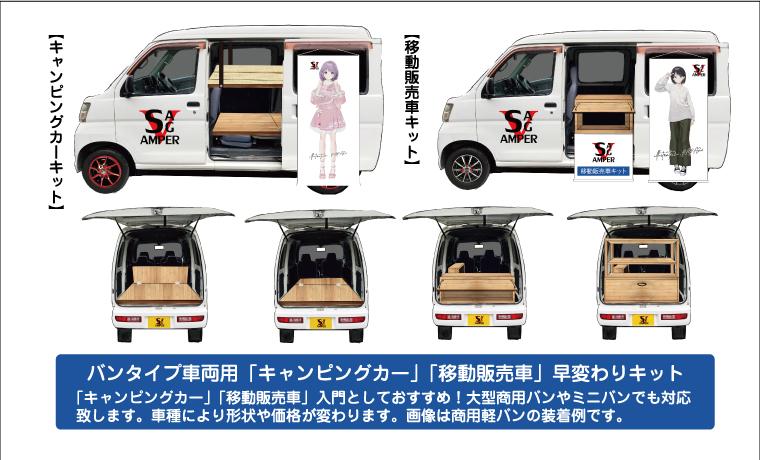 バンタイプ車両早変わりキットのご紹介